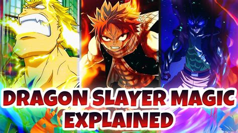 fairy tail dragon slayer magic|fairy tail dragon slayer explained.